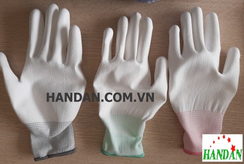 Găng tay Polyester phủ bàn - Khẩu Trang Y Tế Handan - Công Ty TNHH Handan